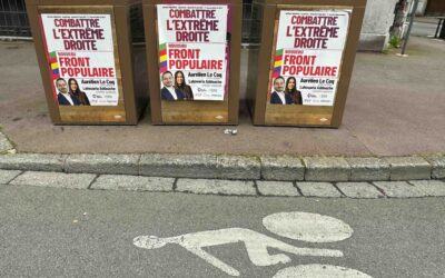 Non à l’affichage politique sauvage dans nos rues